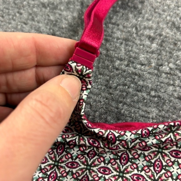 VICTORIA’S SECRET Women’s Perfect Shape Maroon Pattern Bra size: 34B - Picture 5 of 5